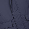 Parka - Polyester Faux Fur-Lined Press Studs + Zipped