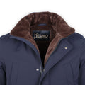 Parka - Polyester Faux Fur-Lined Press Studs + Zipped