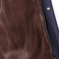 Parka - Polyester Faux Fur-Lined Press Studs + Zipped