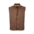 Waistcoat - HECTOR Loden Wool Buttoned Fur-Lined