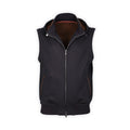 Waistcoat - Cashmere & Polyamide Double Face + Removable Hood