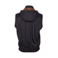 Waistcoat - Cashmere & Polyamide Double Face + Removable Hood