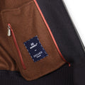 Waistcoat - Cashmere & Polyamide Double Face + Removable Hood