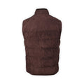 Waistcoat - Suede & Polyester Zipped