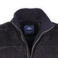 Waistcoat - Suede & Polyester Zipped