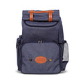 Picnic Backpack - ESCAPADE Denim Polyester & Imitation Leather For 4 Persons