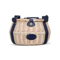 Picnic Basket - DEAUVILLE Denim & Wicker For 2 Persons