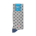 Socks - Colorful With Fancy Pattern Cotton & Polyester Stretch