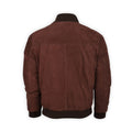 Bomber Jacket - VALSTARINO Suede Waterproof Padded & Zipped