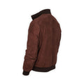 Bomber Jacket - VALSTARINO Suede Waterproof Padded & Zipped