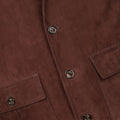 Bomber Jacket - VALSTARINO Suede Waterproof Padded & Zipped