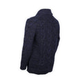 Cardigan - Mottled Color Wool & Cashmere Shawl Collar
