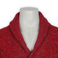 Cardigan - Mottled Color Wool & Cashmere Shawl Collar