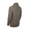 Cardigan - Mottled Color Wool & Cashmere Shawl Collar