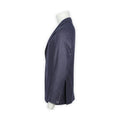 Blazer - Hopsack Wool & Polyester Unfinished Sleeves