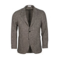 Blazer - Herringbone Shetland Wool Unfinished Sleeves