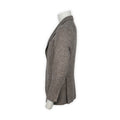Blazer - Herringbone Shetland Wool Unfinished Sleeves