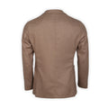 Blazer - Hopsack Wool & Polyester Unfinished Sleeves
