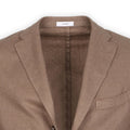 Blazer - Hopsack Wool & Polyester Unfinished Sleeves