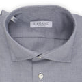 Shirt - Houndstooth Cotton Single Cuff