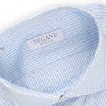 Shirt - Checkered Cotton Single Cuff