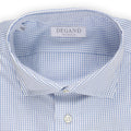 Shirt - Checkered Cotton Single Cuff