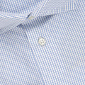 Shirt - Checkered Cotton Single Cuff