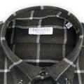 Winter Shirt - Checkered Cotton Single Cuff + Breast Pocket