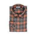 Winter Shirt - Checkered Cotton Single Cuff + Breast Pocket