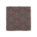 Pocket Square - Flower Pattern Wool