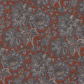 Pocket Square - Flower Pattern Wool