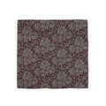 Pocket Square - Flower Pattern Wool