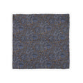 Pocket Square - Flower Pattern Wool