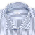 Shirt - Striped Cotton Single Cuff