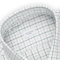Shirt - Checkered Cotton Single Cuff