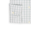 Shirt - Checkered Cotton Single Cuff