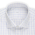 Shirt - Checkered Cotton Single Cuff