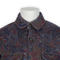 Overshirt - Paisley Print Viscose Buttoned