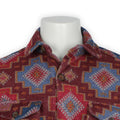 Overshirt - Peruvian Print Viscose Buttoned