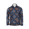 Overshirt - Peruvian Print Viscose Buttoned