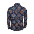 Overshirt - Peruvian Print Viscose Buttoned