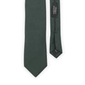 Tie - Plain With Thin Lines Wool Point Cut