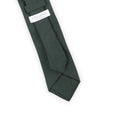 Tie - Plain With Thin Lines Wool Point Cut