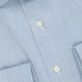 Shirt - Twill Flannel Cotton & Cashmere Single Cuff