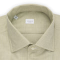Shirt - Twill Flannel Cotton & Cashmere Single Cuff