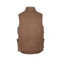 Waistcoat - AMBROS Loden Wool Buttoned High Collar