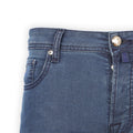 Jeans - BARD Honeycomb Pattern Lyocell, Polyester & Cotton Stretch Venice's Gondolas Patch