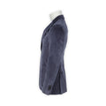 Jacket - Thin Rib Velvet Cotton & Cashmere Finished Sleeves