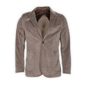 Jacket - Thin Rib Velvet Cotton & Cashmere Finished Sleeves