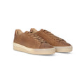 Sneakers - SHAUN Leather, Vintage Suede & Rubber Soles Lace-Ups